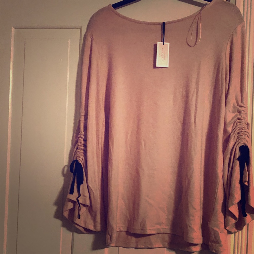 Juicy Couture size L long sleeve Pink top